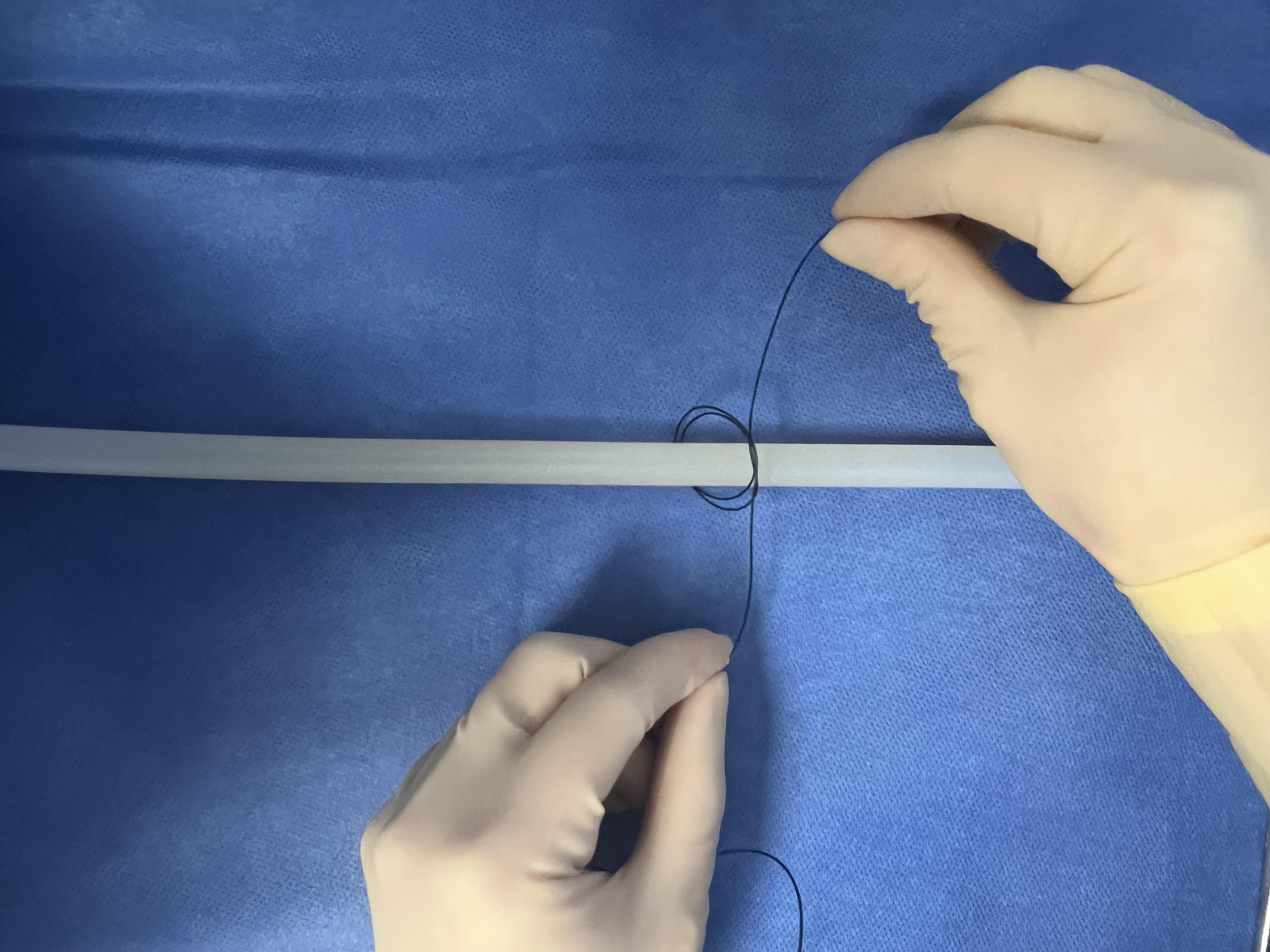 strangle knot suture figure 3f